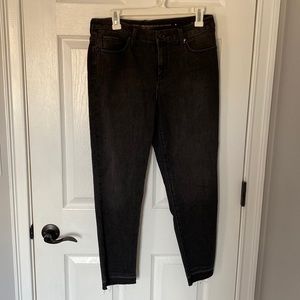Girlfriend slim leg black Chicos jeans